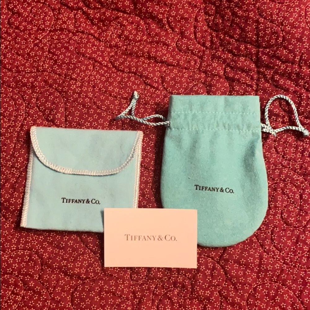 Tiffany 2 Storage Bags, and Card 💍